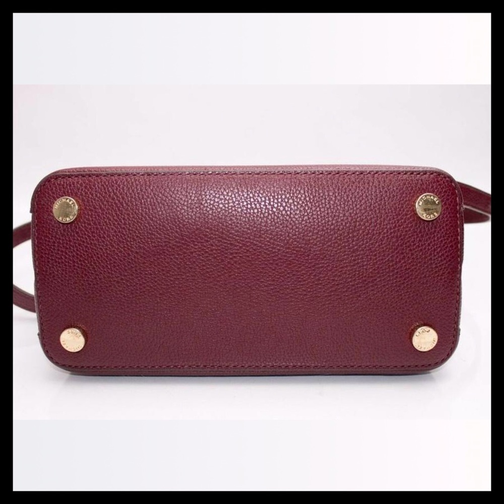 MICHAEL KORS Adele Medium Leather Messenger / Crossbody Bag
Color: Merlot Love - Picture 7 of 10